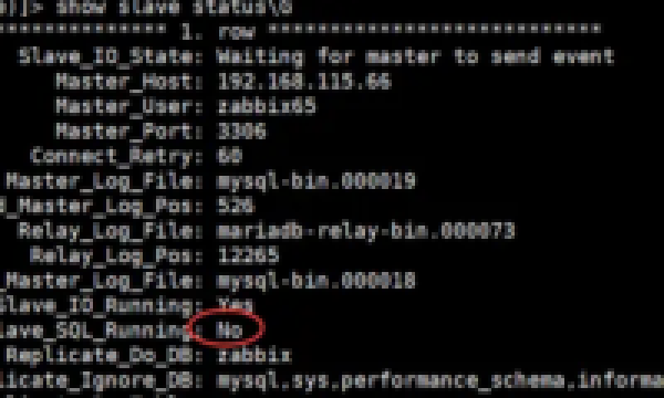 MySQL数据同步，出现Slave_SQL_Running：no和slave_io_running：no问题的详细解决教程