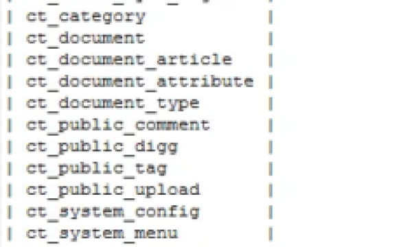 MYSQL批量修改表前缀与表名sql语句