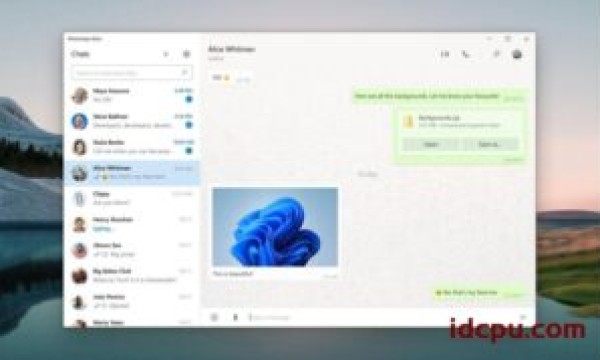 WhatsApp 桌面版 2.2201.2.0 Beta 正测试 Win11 风格流畅设计界面